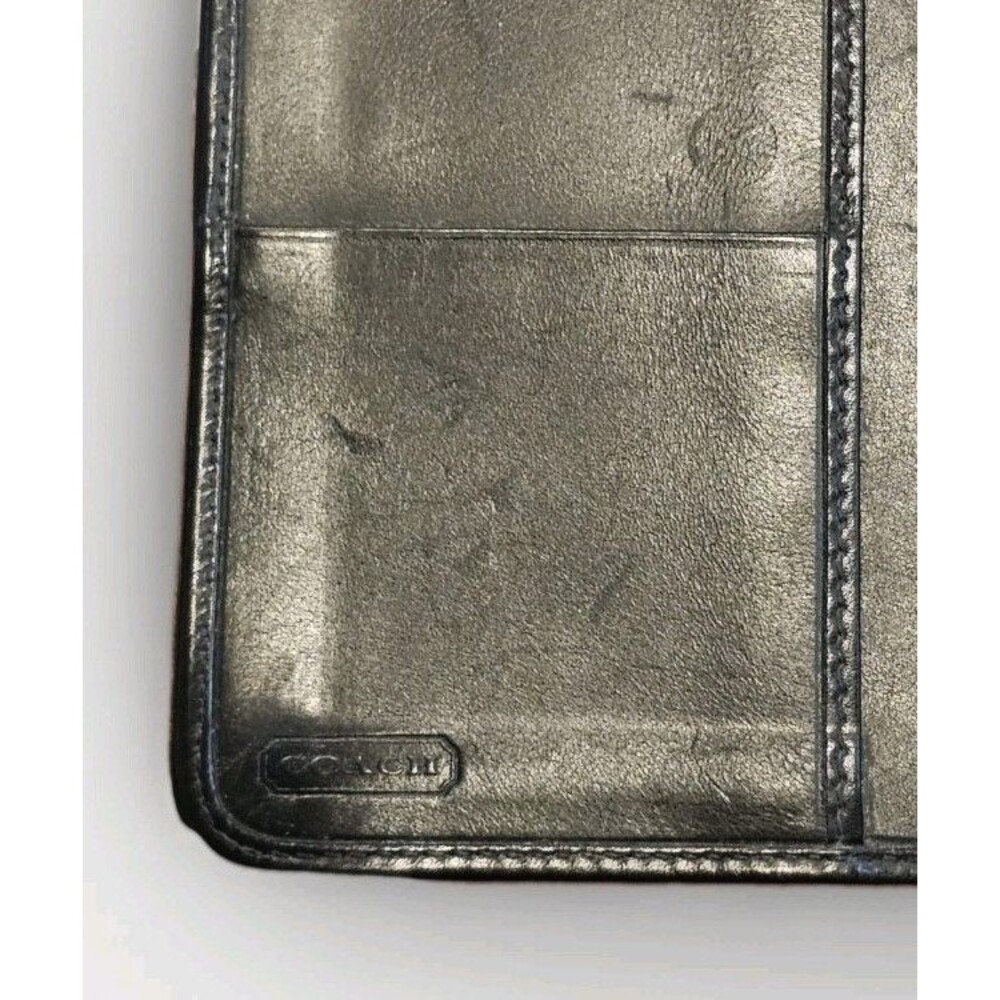 Vintage New Coach Leather Pony Hair Day Planner Circa 2001 W/New Unused Inserts - Picture 8 of 16
